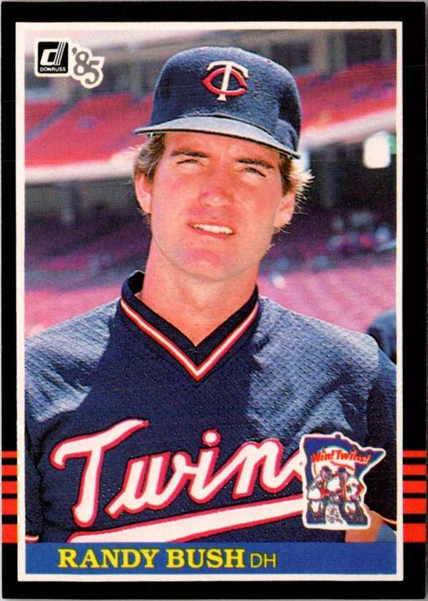 1985 Donruss Randy Bush #633