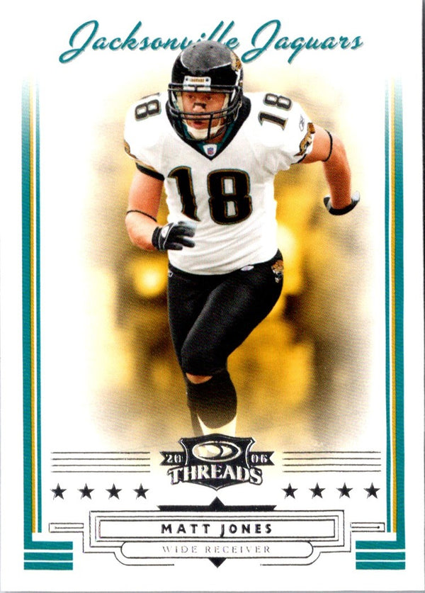 2006 Donruss Threads Matt Jones #15