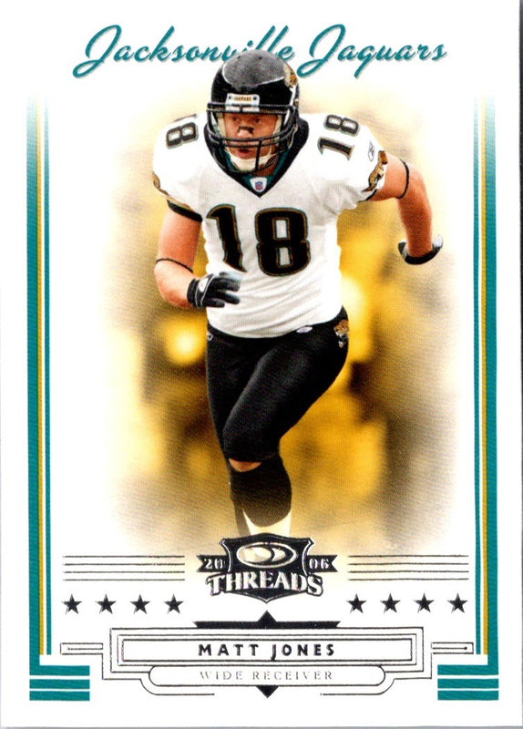 2006 Donruss Threads Matt Jones #15