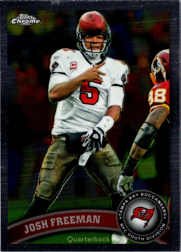 2011 Topps Chrome Josh Freeman