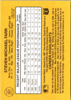 1987 Donruss Steve Farr #301