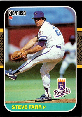 1987 Donruss Steve Farr #301