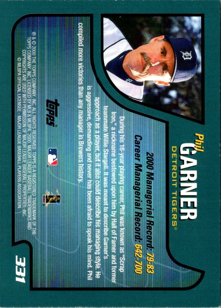 2001 Topps Limited Phil Garner