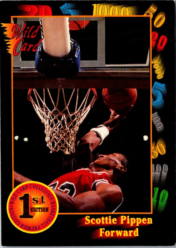 1991 Wild Card 1000 Stripe Scottie Pippen #83