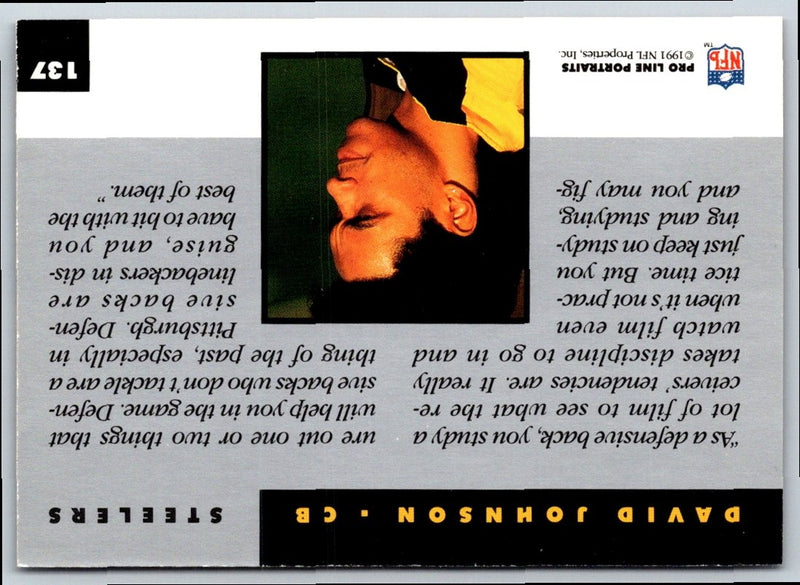 1991 Pro Line Portraits D.J. Johnson