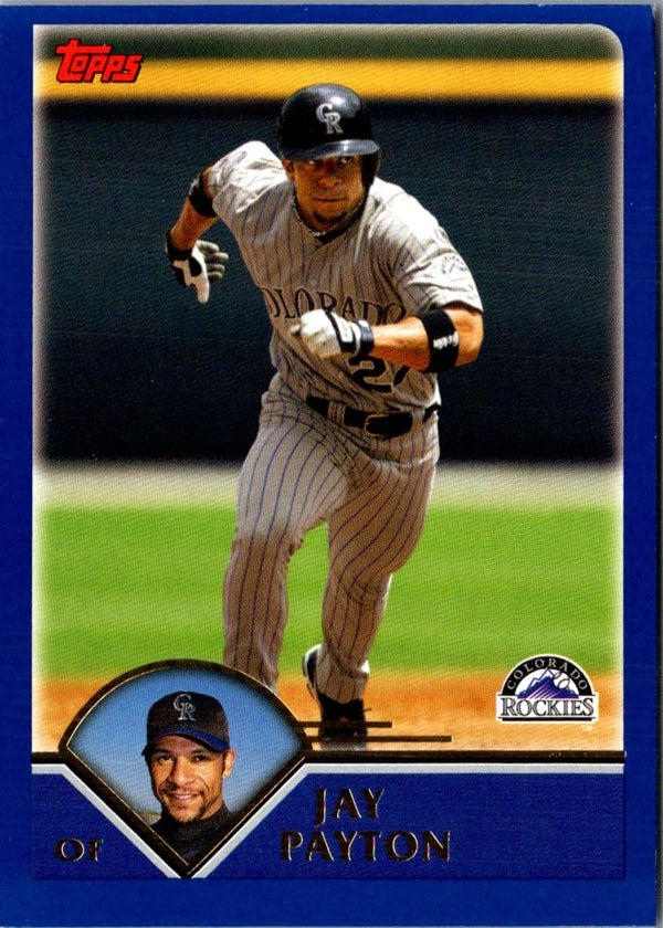 2003 Topps Home Team Advantage Jay Payton #476