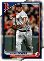 2024 Bowman Green Pattern Rafael Devers #10