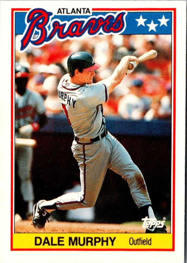 1988 Topps Minis Dale Murphy #52