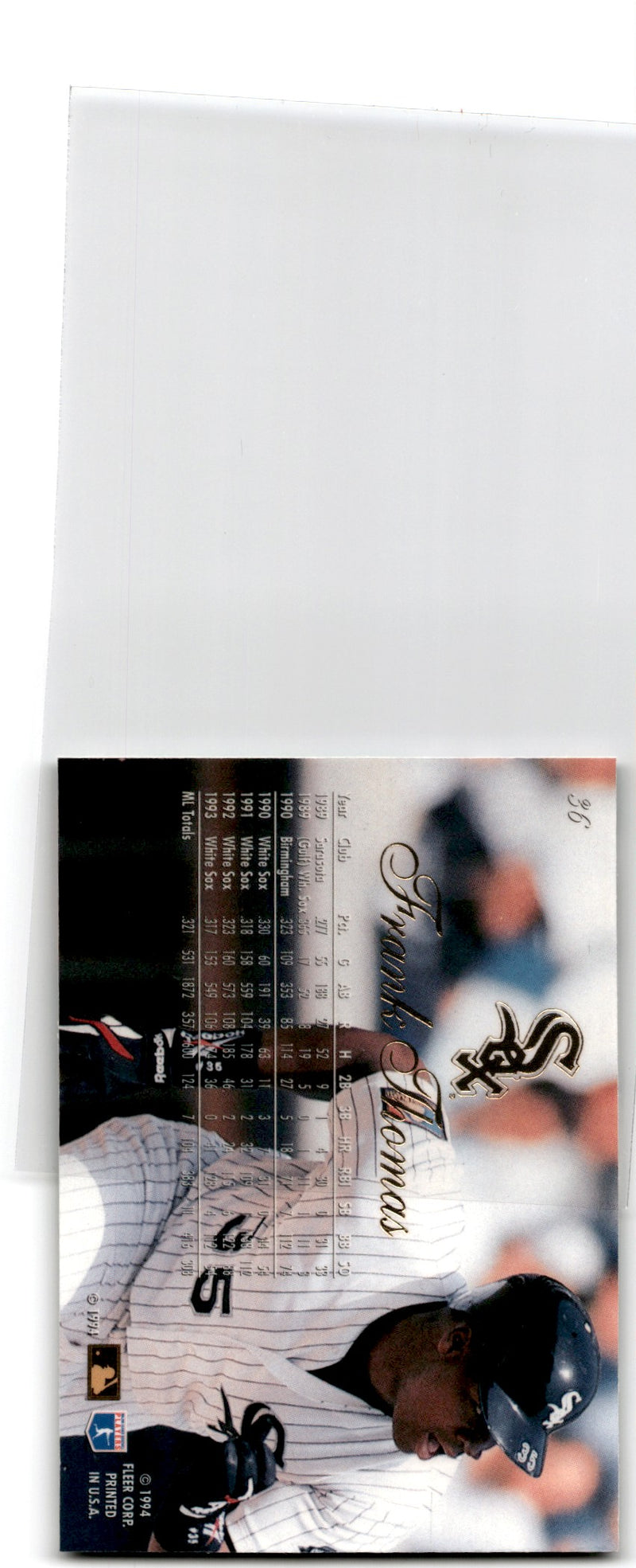 1994 Flair Frank Thomas