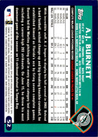 2003 Topps Opening Day A.J. Burnett #52