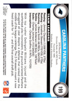 2011 Topps Carolina Panthers (Jonathan Stewart/Jeremy Shockey) #199