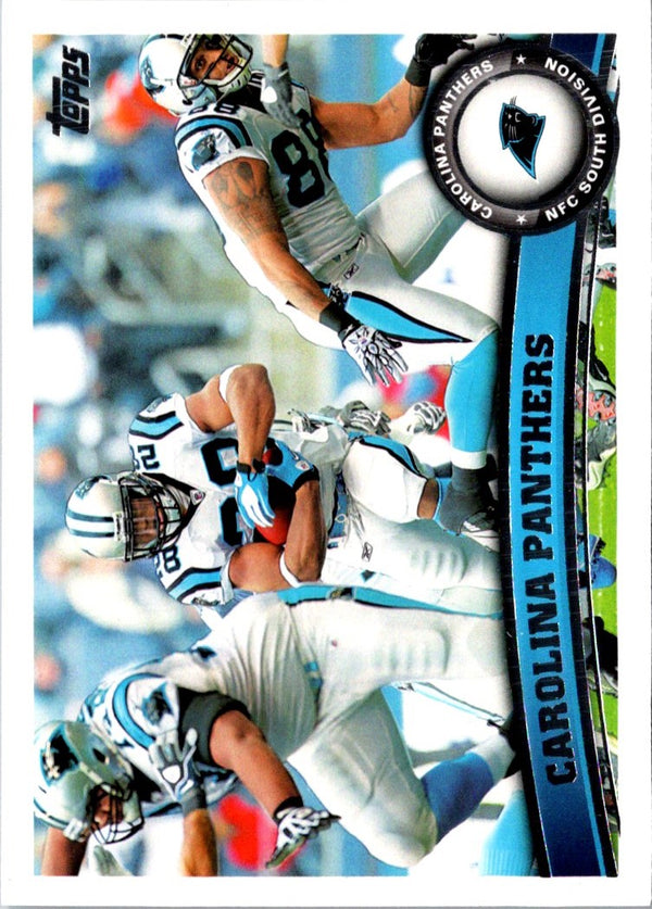2011 Topps Carolina Panthers (Jonathan Stewart/Jeremy Shockey) #199