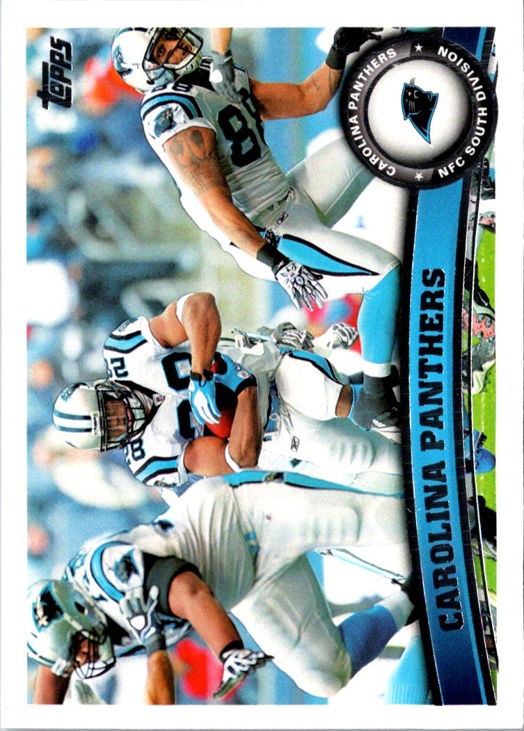 2011 Topps Carolina Panthers (Jonathan Stewart/Jeremy Shockey)