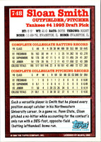 1994 Topps Sloan Smith #748 Rookie