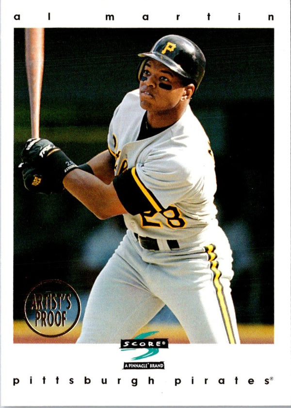 1997 Score Artist's Proofs White Border Al Martin #282