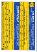 2019 Topps Heritage Steven Duggar/Ray Black