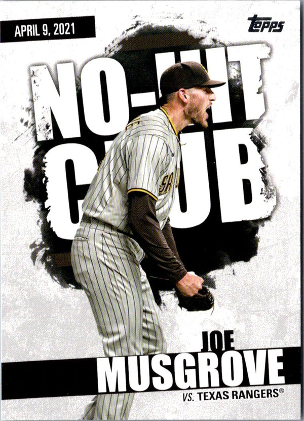 2022 Topps No-Hit Club Joe Musgrove #NHC-23