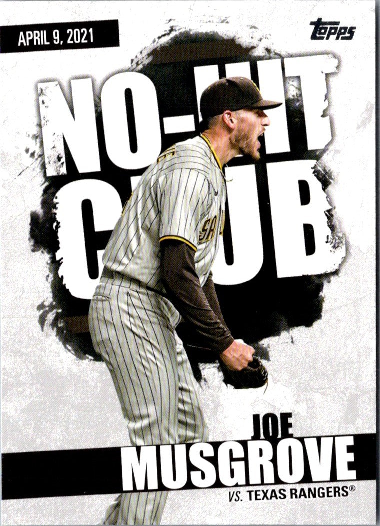 2022 Topps No-Hit Club Joe Musgrove