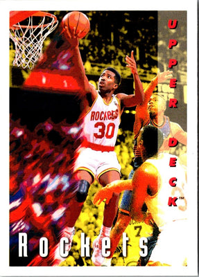 1992 Upper Deck Houston Rockets #359