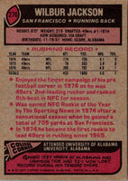 1977 Topps Wilbur Jackson #276 Rookie NR-MT