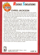 1991 Fleer Wheaties Chris Jackson