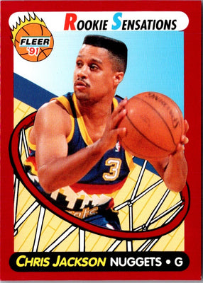 1991 Fleer Wheaties Chris Jackson #60