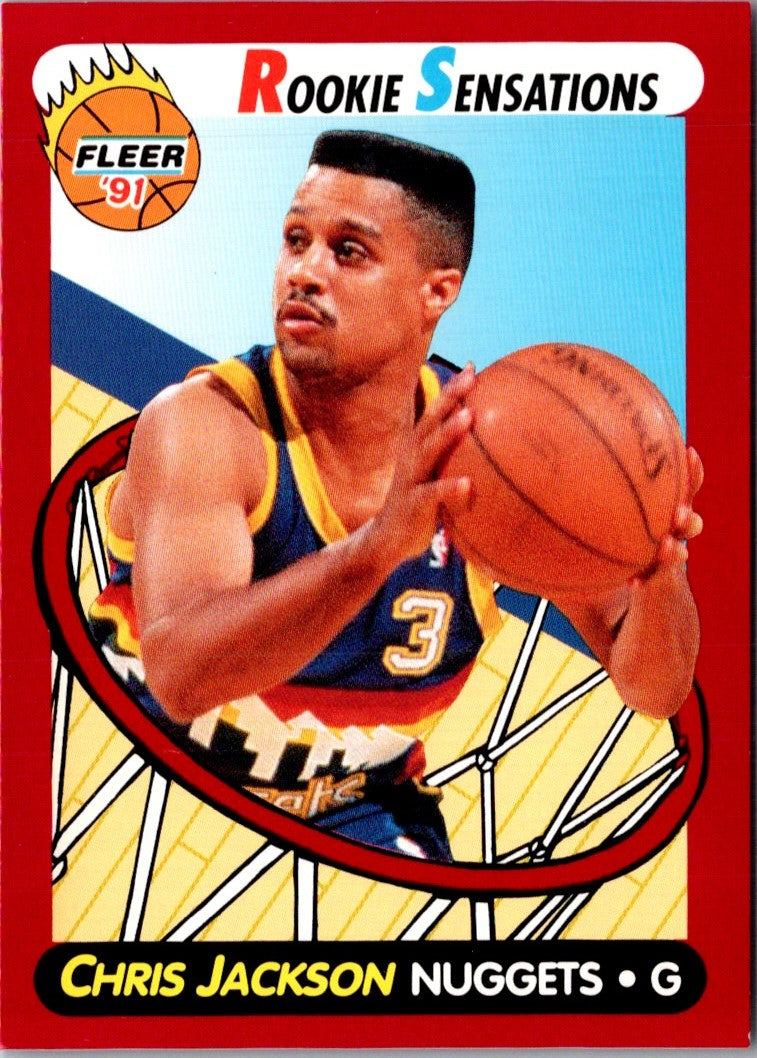 1991 Fleer Wheaties Chris Jackson