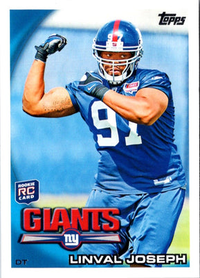 2010 Topps Linval Joseph #C22