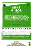 2020 Donruss Holo Orange Mike Minor #95