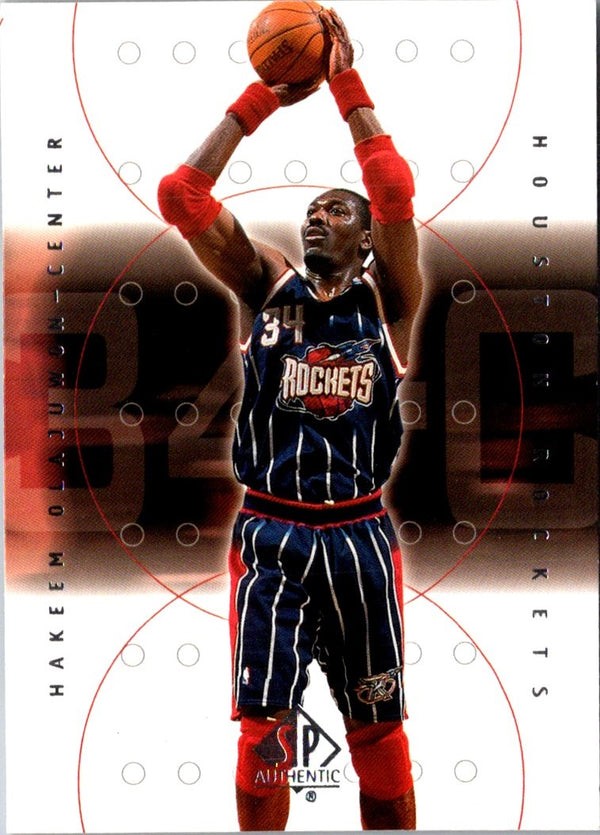 2000 SP Authentic Hakeem Olajuwon #29