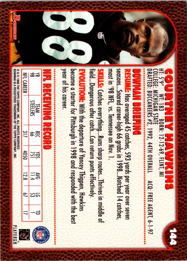 1999 Bowman Courtney Hawkins