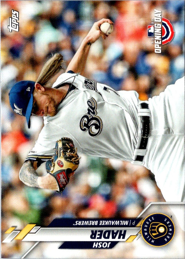 2020 Topps Opening Day Josh Hader #153