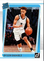 2022 Panini Chronicles Draft Picks Donruss Optic Rated Rookie Dyson Daniels #7