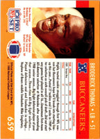 1990 Pro Set Broderick Thomas #659