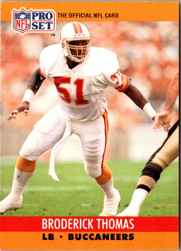 1990 Pro Set Broderick Thomas #659