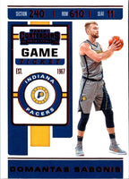 2019 Panini Domantas Sabonis #30