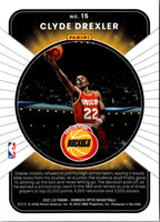 2021 Donruss Optic Winner Stays Clyde Drexler #15