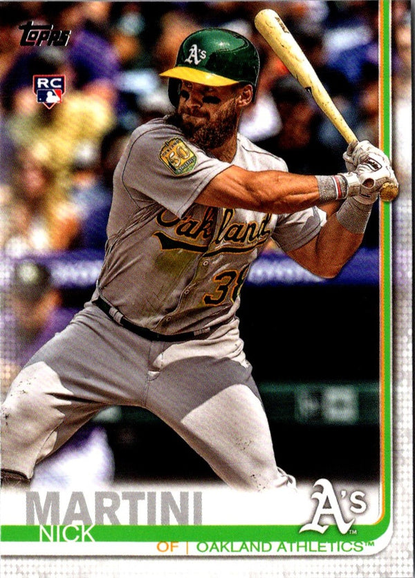 2019 Topps Nick Martini #618A Rookie