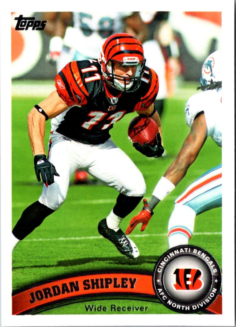 2011 Topps Jordan Shipley