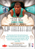 2008 Fleer Hot Prospects Chris Paul #71