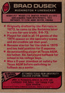 1977 Topps Brad Dusek