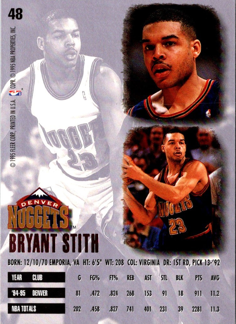 1995 Ultra Bryant Stith