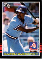 1985 Donruss Claudell Washington #310