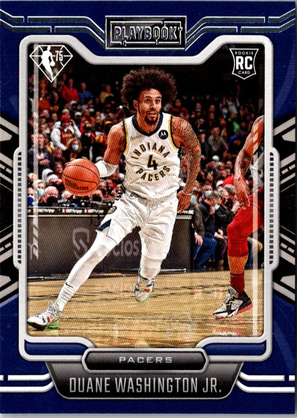 2021 Panini Chronicles Duane Washington Jr. #288 Rookie