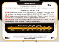 2015 Bowman Draft Picks & Prospects Josh Bell #164
