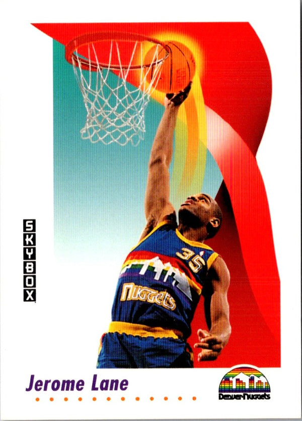 1991 SkyBox Jerome Lane #71
