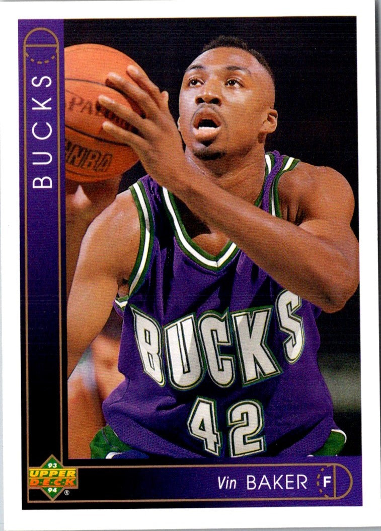 1993 Upper Deck Vin Baker
