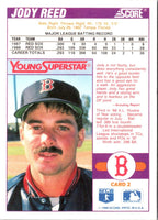 1989 Score Young Superstars I Jody Reed #2
