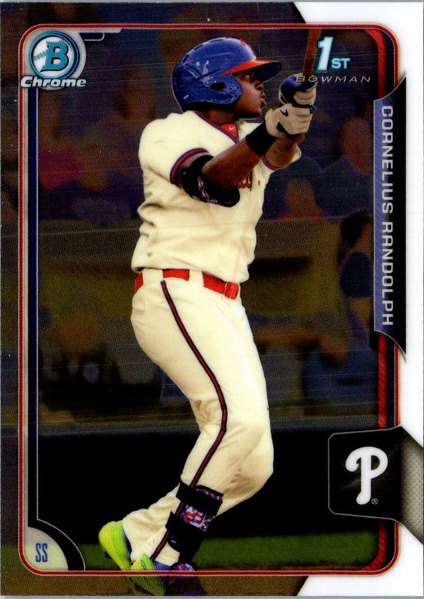 2015 Bowman Draft Picks & Prospects Chrome Cornelius Randolph #66