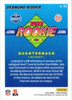 2022 Score 1992 Throwback Rookie Pink Desmond Ridder #TB3